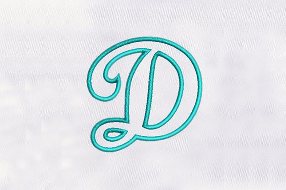 Alphabet Font Puff D Review for Apparel Embroidery