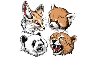 Animals Head Design for Embroidery Review