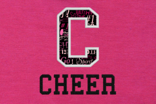 C for Cheer Applique Embroidery Review