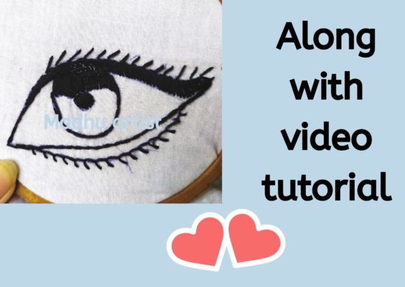Eye Embroidery Pattern Craft Review for Business Use