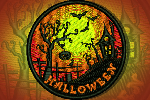 Halloween Patch Review: A Festive Embroidery Design for Craft Fairs