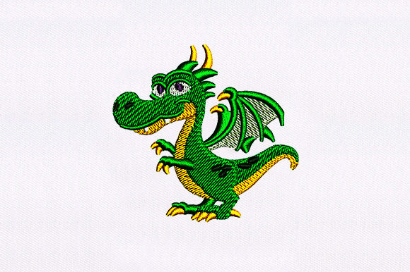 Happy Little Dragon Embroidery Design Review