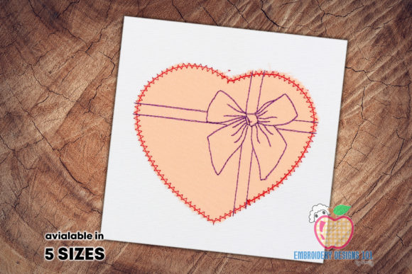 Heart Gift Embroidery Applique Designs Review