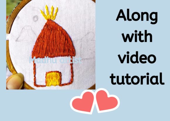 Hut Embroidery Pattern Craft Review for Apparel Projects