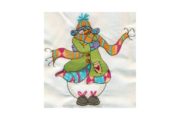 Sassy It's Cold Snowman Embroidery Design Review