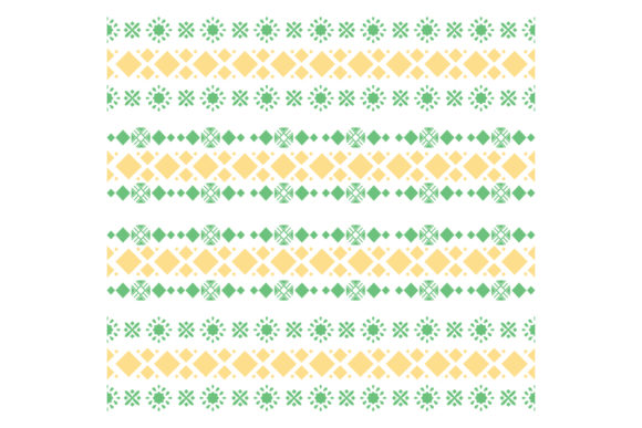 Seamless Stitches Pattern for Seasonal Embroidery Projects