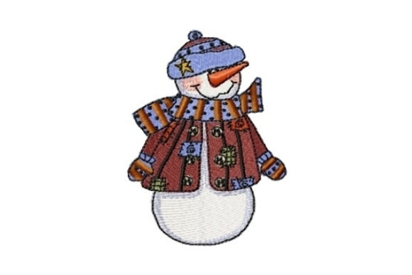 Snowman Patches: A Winter Embroidery Design Review