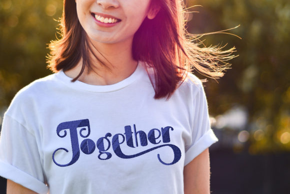 Together Embroidery Lettering Review for Apparel Projects