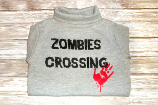 Zombies Crossing Embroidery Review for Real Projects